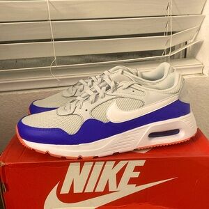 Air Max SC 'Pure Platinum Racer Blue',  size 12, never worn.